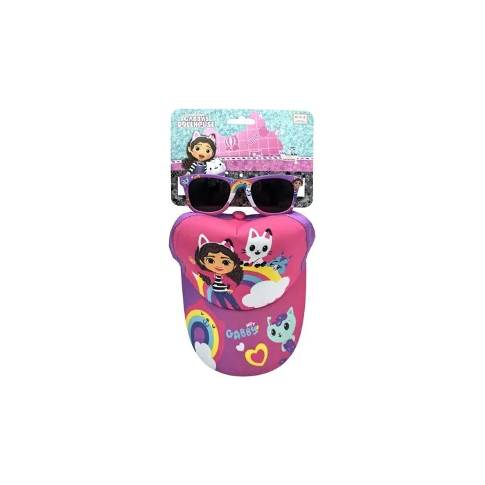 Cerdà Gabby's Dollhouse Sun Protection Set with Hat and Sunglasses