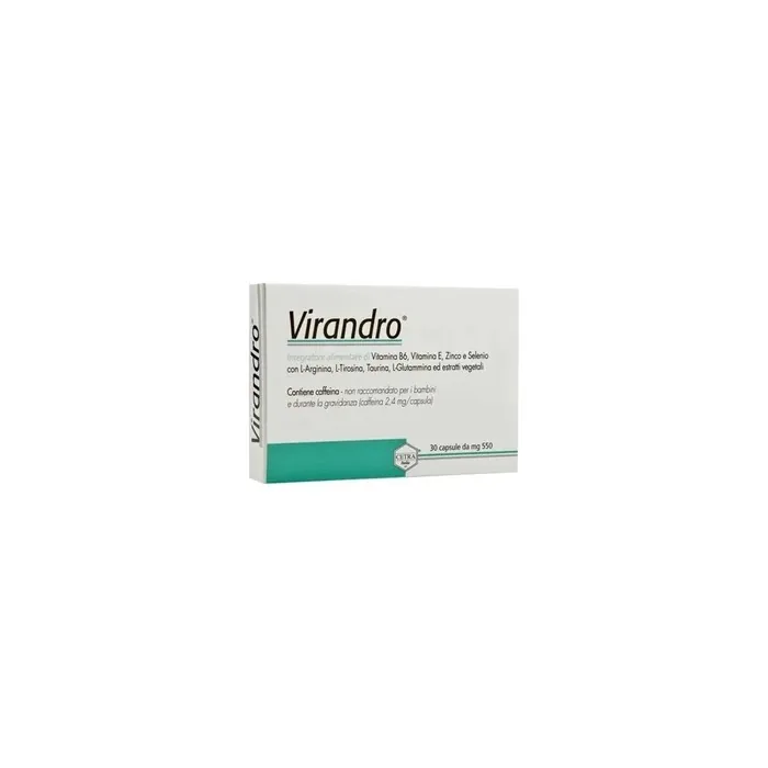 Cetra Italia Srl Virandro Tonic Stimulating Supplement 30 Tablets