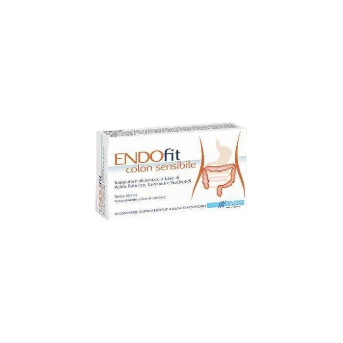 Infarma Endofit Colon Sensitive 2 Blisters Of 15 Gastroresistant Modified Release Tablets