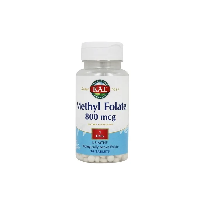 Kal Methyl Folate 800Mcg 90 Comp