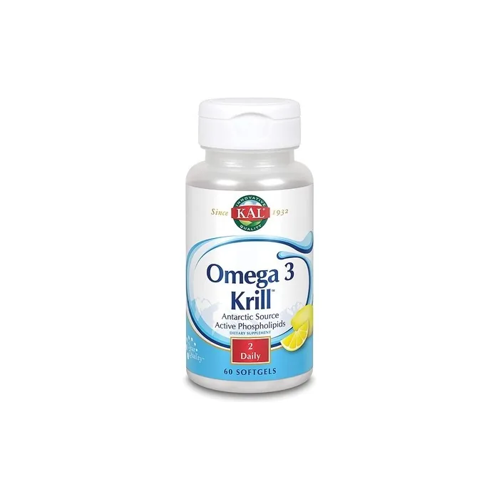 Kal 500mg Omega 3 Krill 60 Count