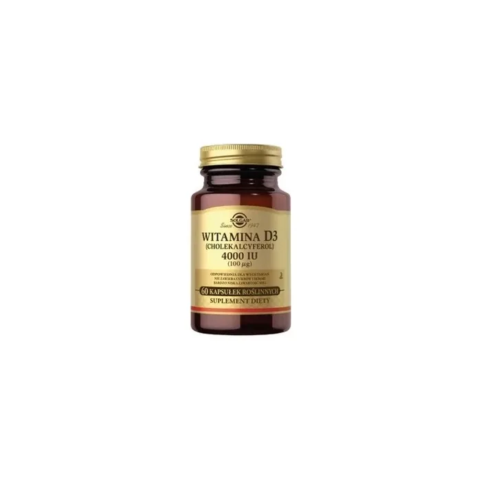 Solgar Vitamin D3 4000 Iu 60 Capsules