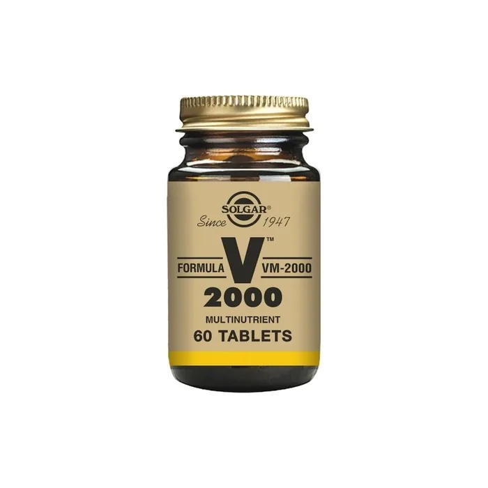 Solgar Formula VM-2000 Multivitamin Rich in Antioxidants 60 Tablets
