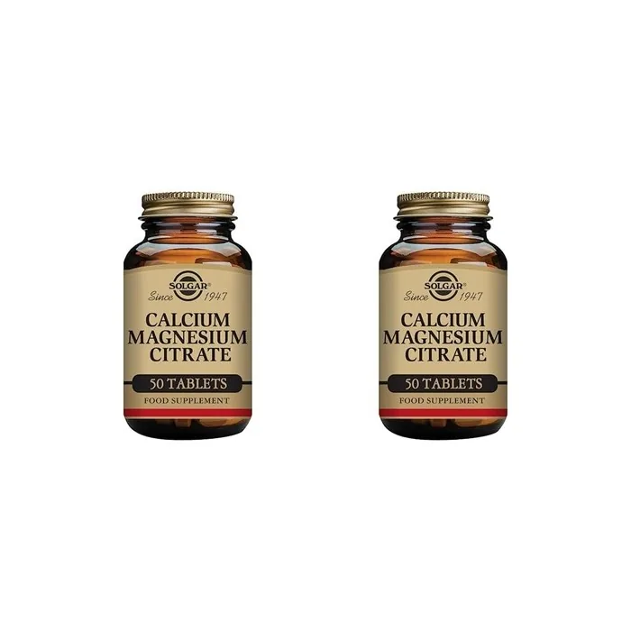 Calcium Magnesium Citrate 50 Tablets