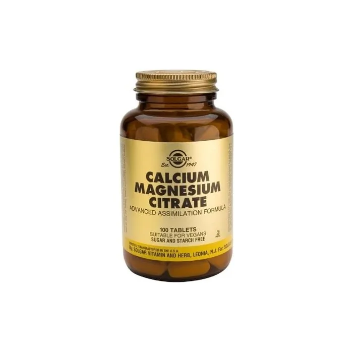 Calcium Magnesium Citrate Tablets 100
