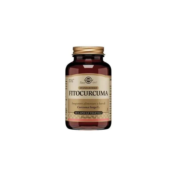 Solgar Phytocurcumin 60 Vegetable Capsules Herbal Supplement