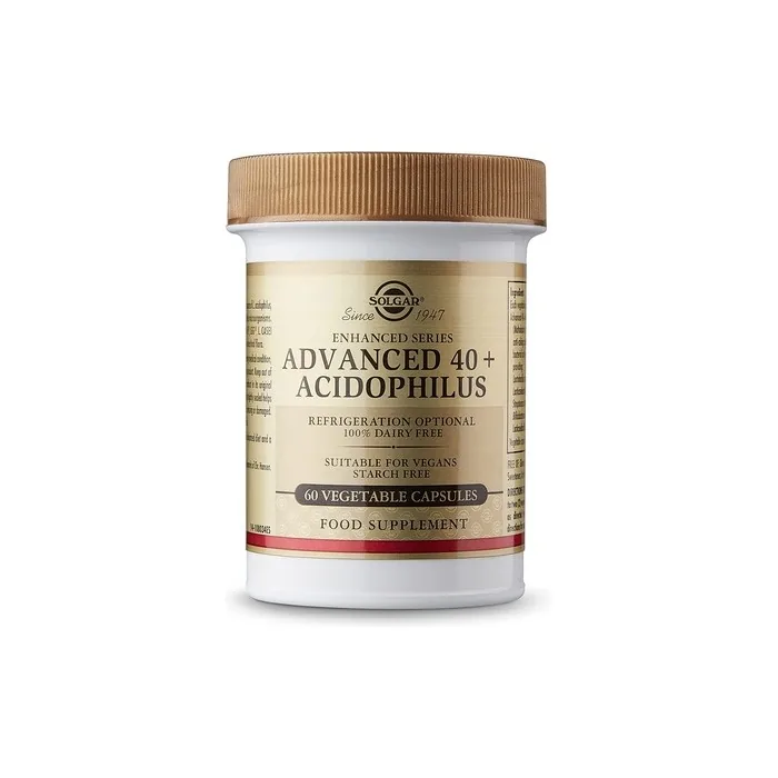 Solgar Acidophilus 40 Plus Avan 60 Cp, 50 G