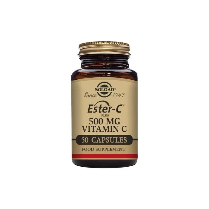 Solgar Ester C Plus 50 Capsules 500mg