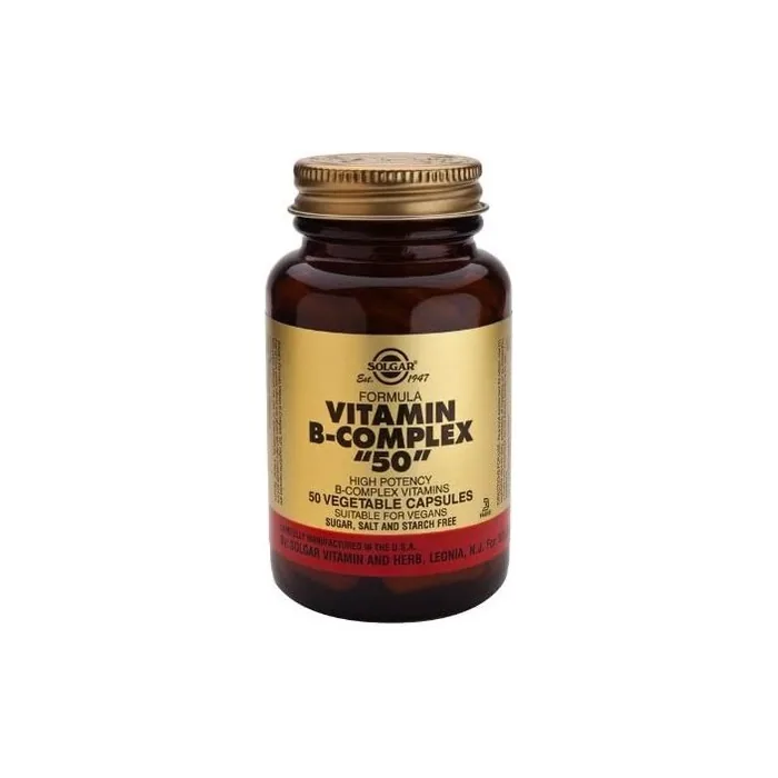 Solgar B-Complex 50 50 Capsules