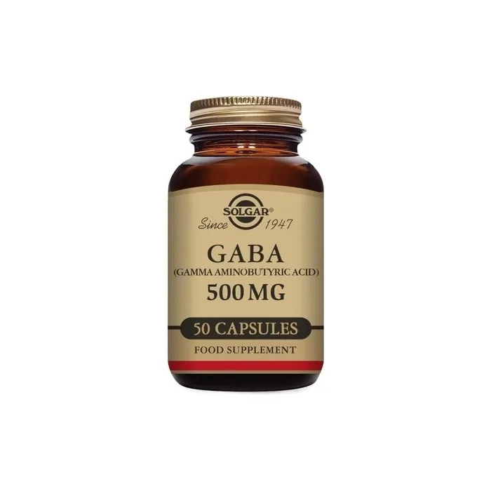 Solgar GABA 50 Vegetable Capsules