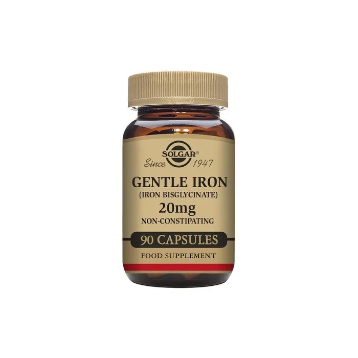 Solgar Gentle Iron 20 mg 90 capsules