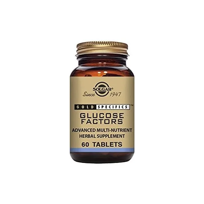 Solgar Gold Specifics Glucose Factors Tablets