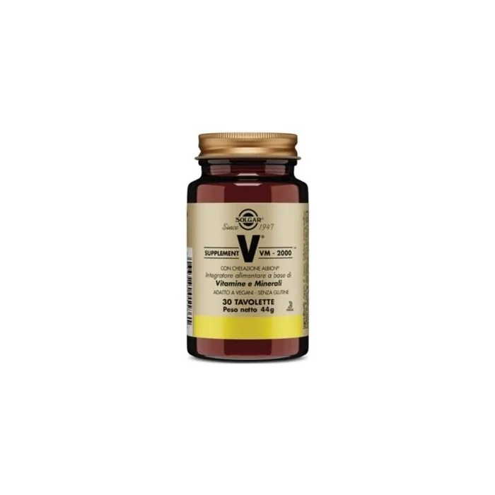 Solgar VM-2000 Multivitamin Supplement 30 Tablets
