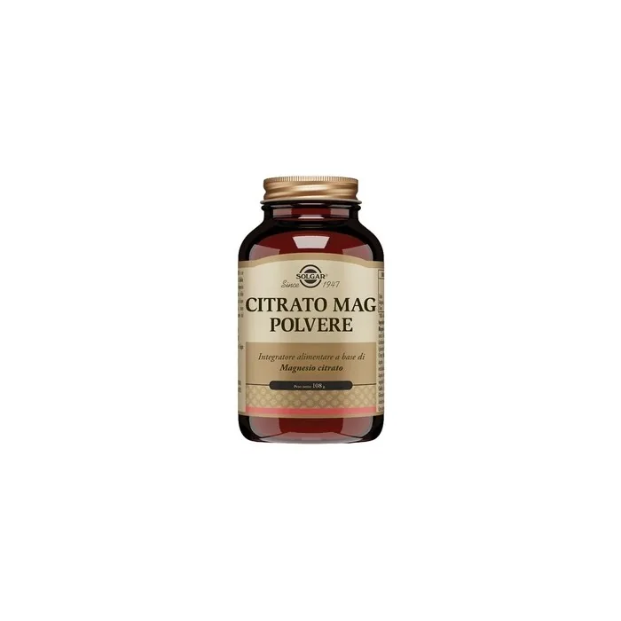 Solgar Citrate Magnesium Dietary Supplement 108g