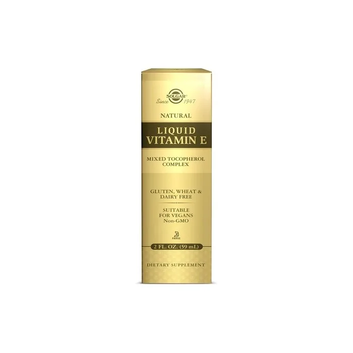 Solgar Natural Source Liquid Vitamin E 59.2ml - Immunity Support - Vegan