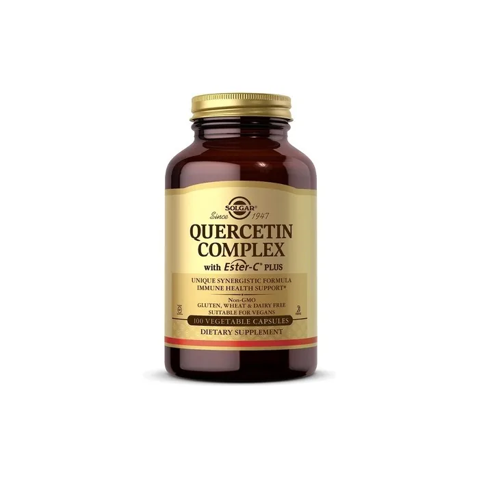Solgar Quercetin Complex with Ester-C Plus Vegetable Capsules 100 Count