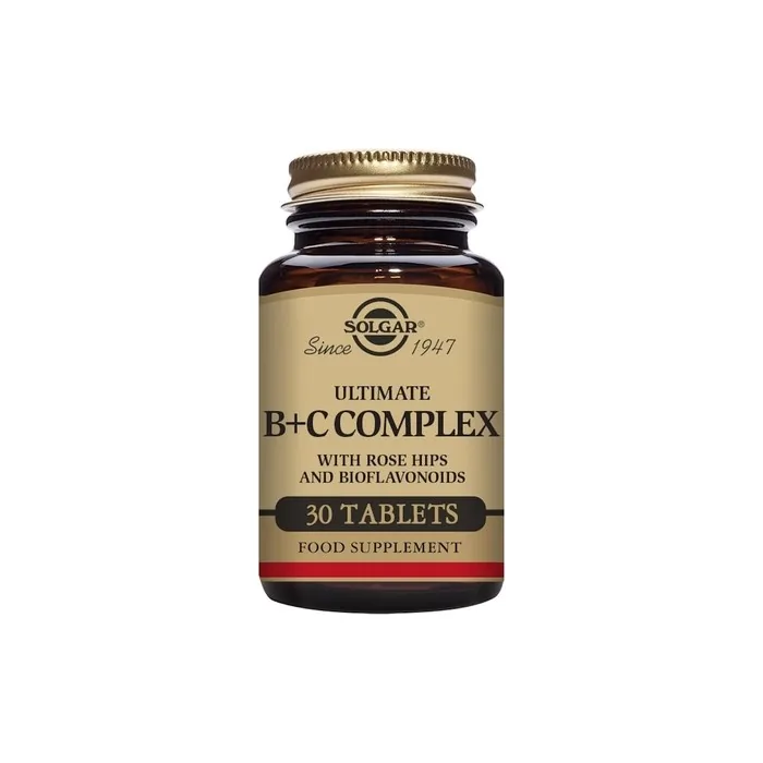 Solgar Ultimate B Plus C Complex Tablets 30 Count