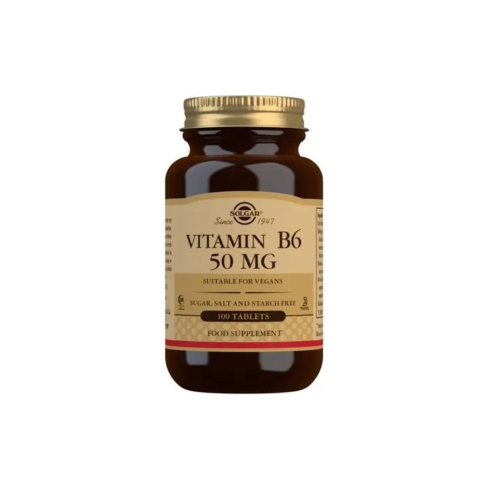 Solgar Vitamin B6 50mg Tablets