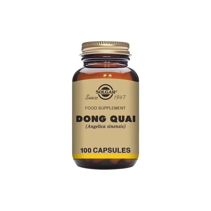 Solgar Dong Quai Vegetable Capsules - Aids Relief of Menopause and Menstrual Symptoms - Female Ginseng - Vegan, Kosher and Gluten-Free