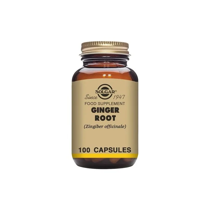 Solgar Sfp Ginger Root Extract - Herbal Supplement - Vegan - 100 Vegetable