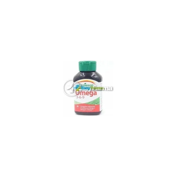 Jamieson Omega 3 6 9 Dietary Supplement 80 Softgels