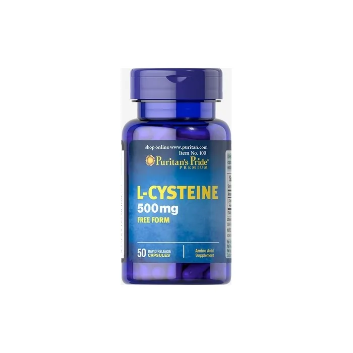 Puritan's Pride L-Cysteine 500mg 50 Capsules