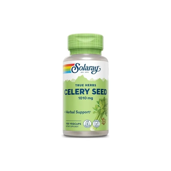 Solaray Celery Seed 100 Vegetarian Capsules