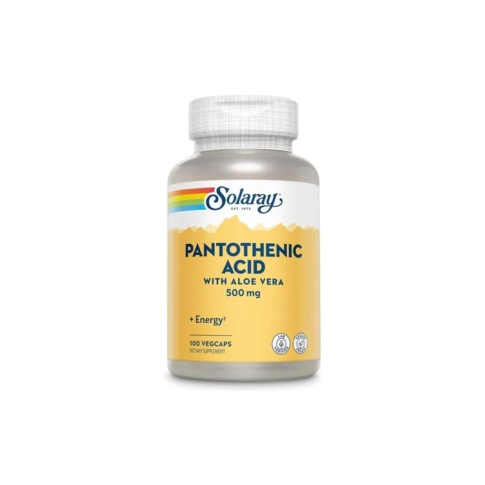 Solaray Pantothenic Acid 500mg