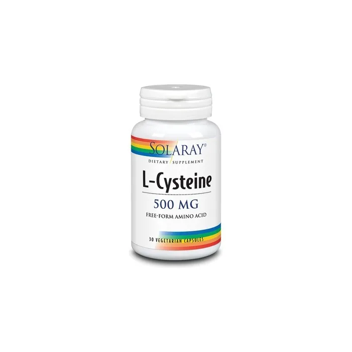Solaray L-Cysteine 500 Mg 30 Caps