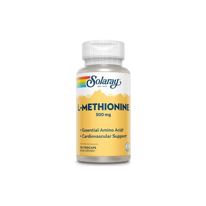 Solaray L-Methionine Supplement 30 Count