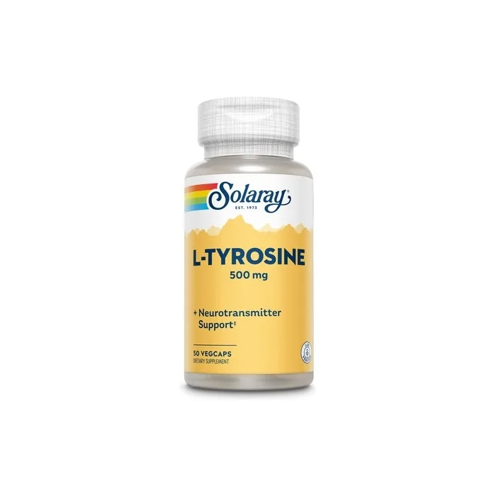 Solaray L-Tyrosine Veg Capsules 500mg