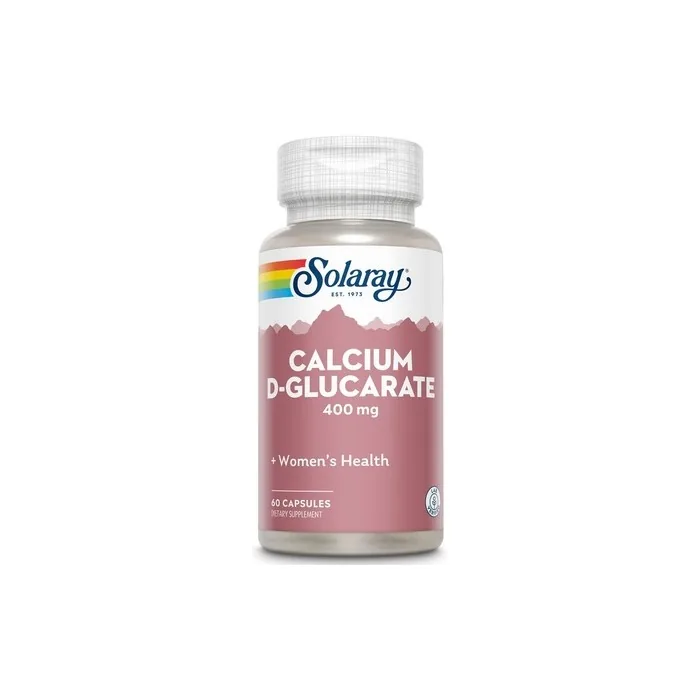 Solaray Calcium D-Glucarate 400mg Capsules