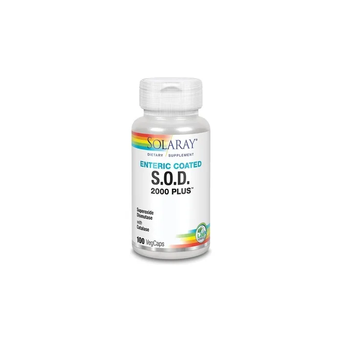 Solaray S O D 2000 Plus 100 Vcaps