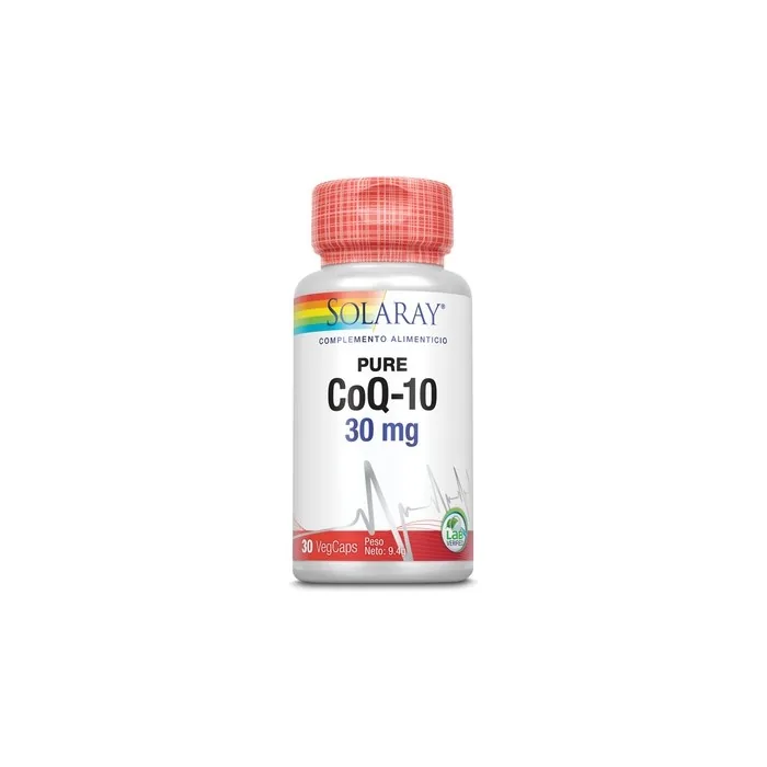 Solaray Pure Coq10 30 Mg 30 Caps