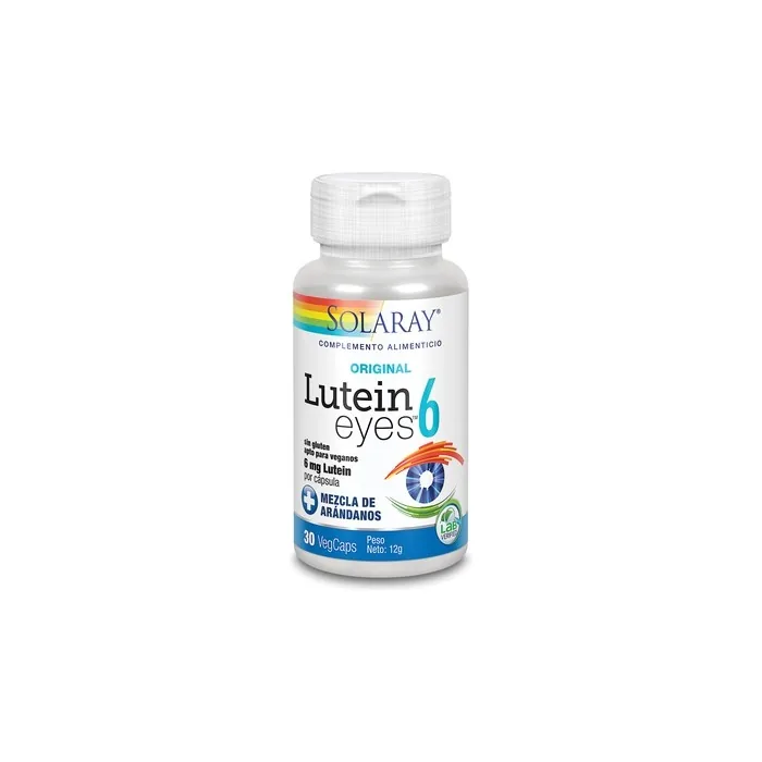 Solaray Lutein Eyes 6 Mg 30 Vcaps