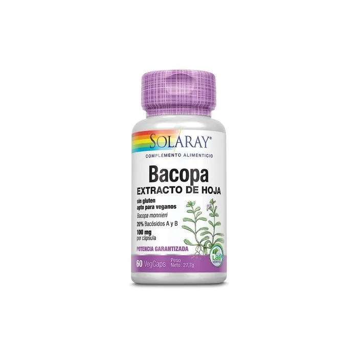Bacopa Cap 100mg 60 Capsules