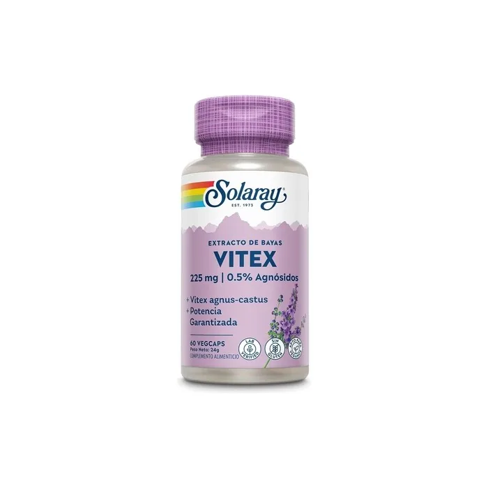 Solaray Vitex 60 Capsules