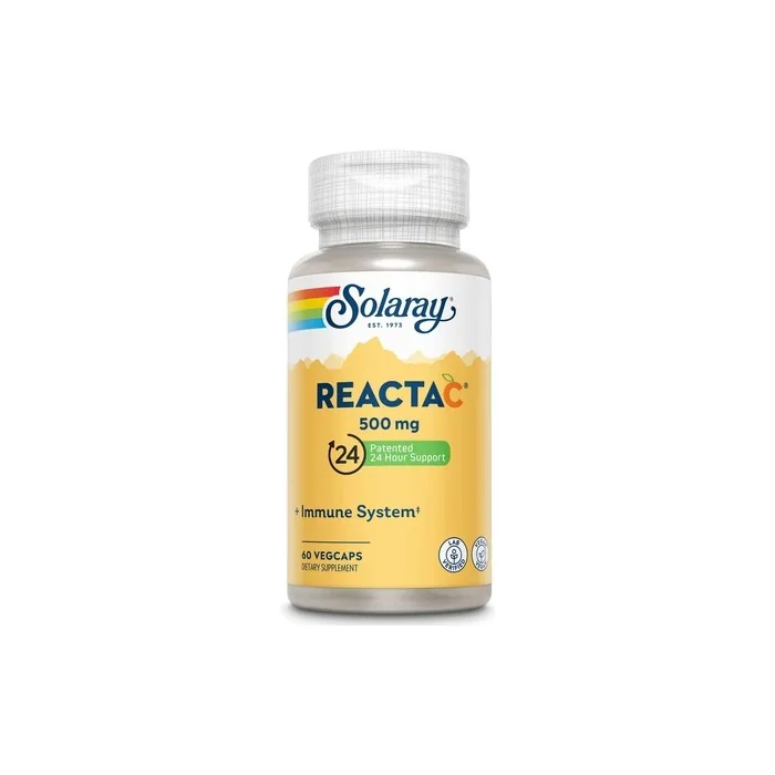 Solaray Reacta-C & Bioflavonoids Veg Cap 60 Count