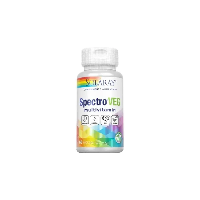 Solaray Spectro Multi Vitamins And Minerals 60 Vegetable Capsules