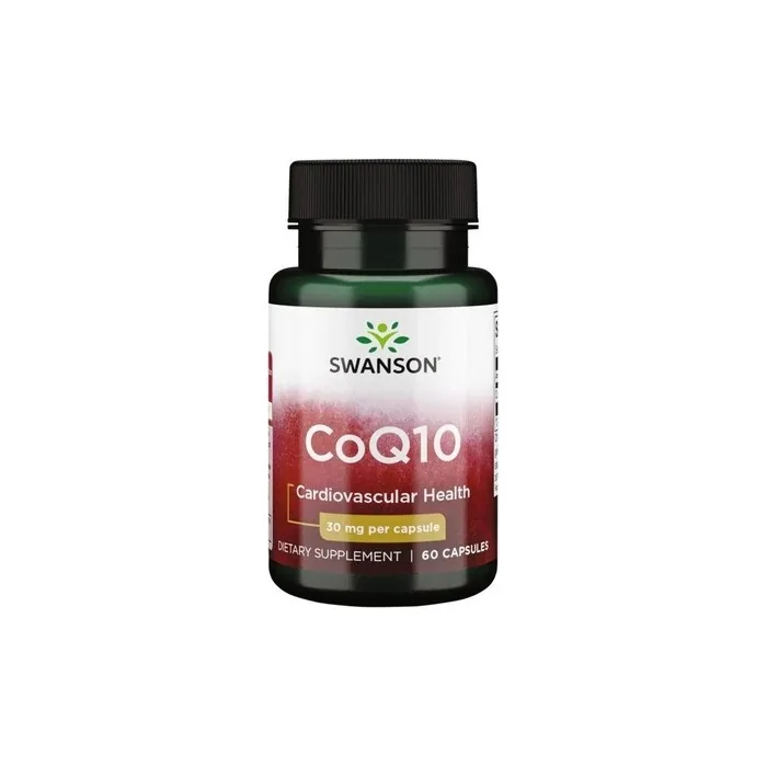 Swanson CoQ10 Dietary Supplement 30mg 60 Capsules