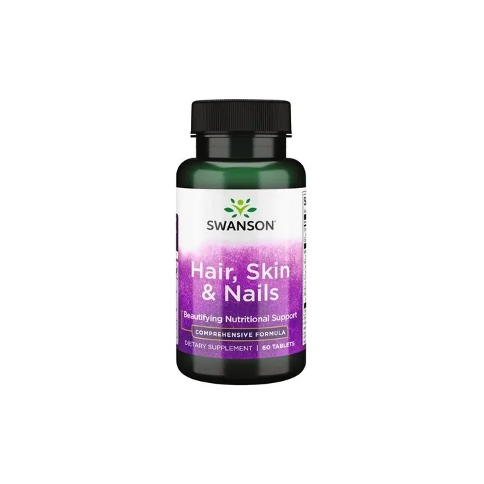 Swanson Hair, Skin & Nails Supplement 60 Tablets