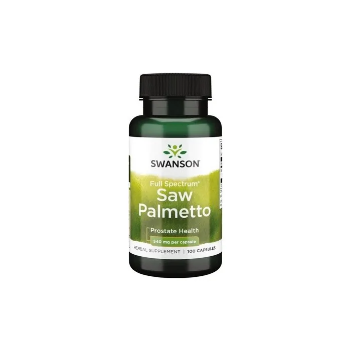 Swanson Saw Palmetto Dietary Supplement 540mg 100 Capsules