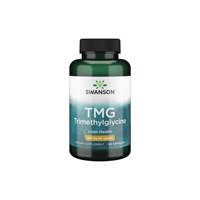 Swanson TMG (Trimethylglycine) Supplement 500mg - 90 Capsules