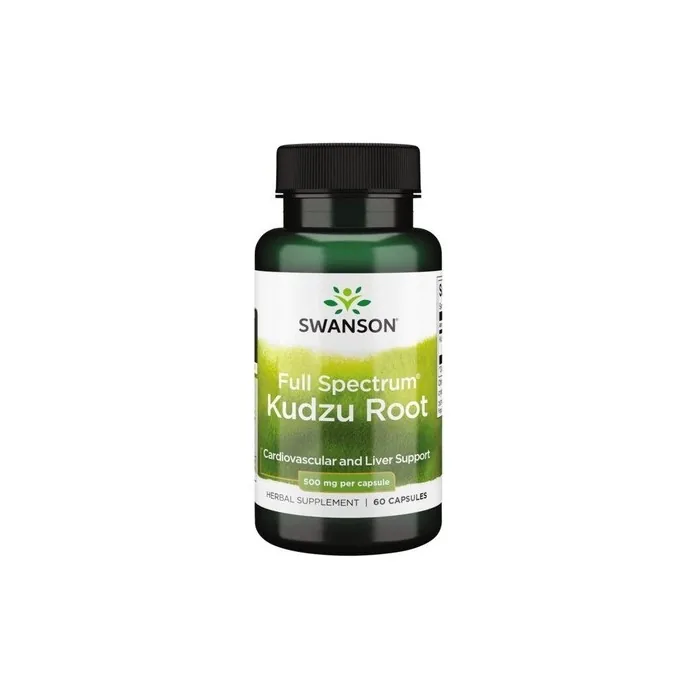 Swanson Full Spectrum Kudzu Root 500mg 60 Capsules
