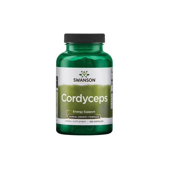 Swanson Cordyceps Supplement 120 Capsules