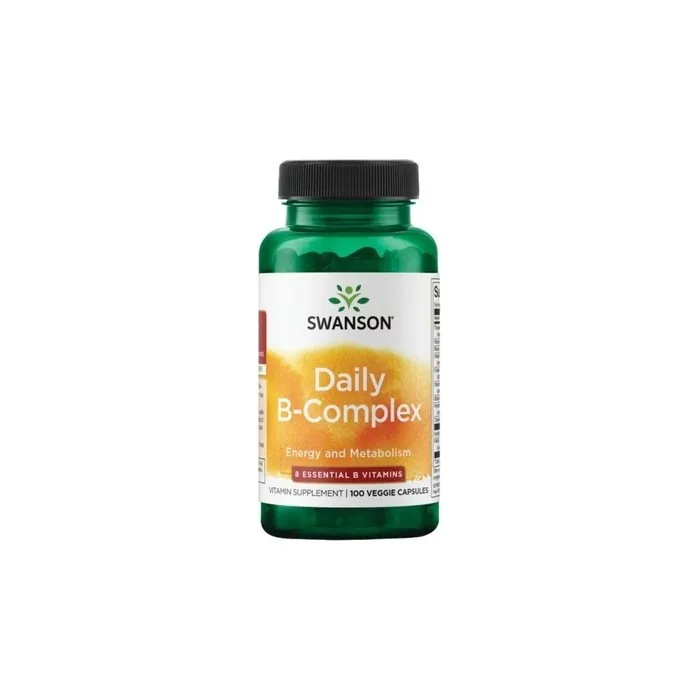 Swanson B-Complex Daily Dietary Supplement 100 Vegetarian Capsules
