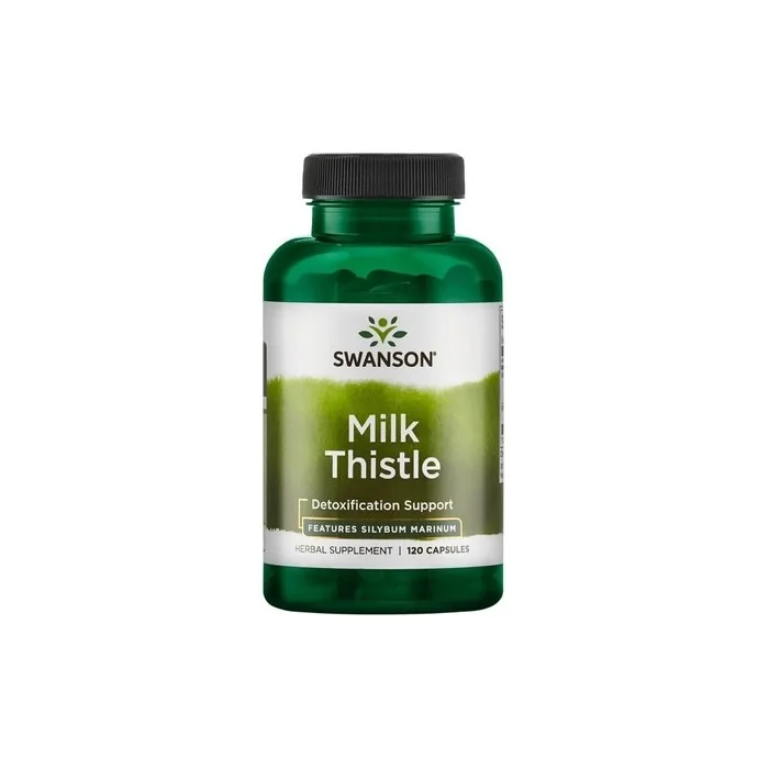 Swanson Milk Thistle Standardized Supplement 250mg 120 Capsules