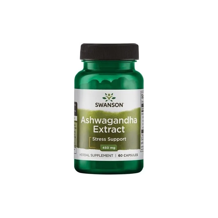 Swanson Ashwagandha Extract 450mg 60 Capsules