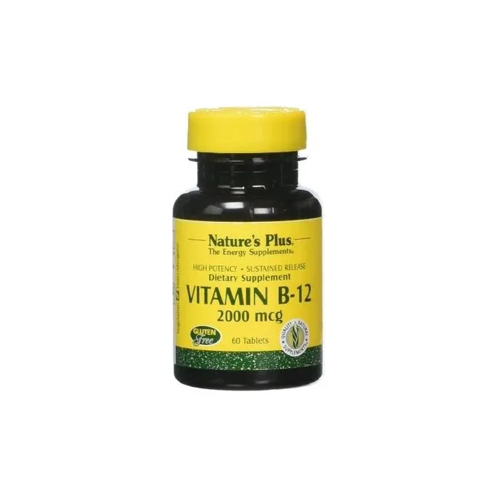 Natures Pl Vitamina B12 2000 Mcg 60 Comp