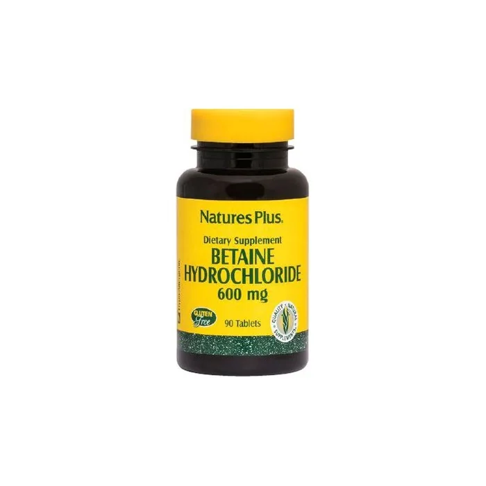 Natures Pl Betaina Hcl 600 Mg 90 Comp